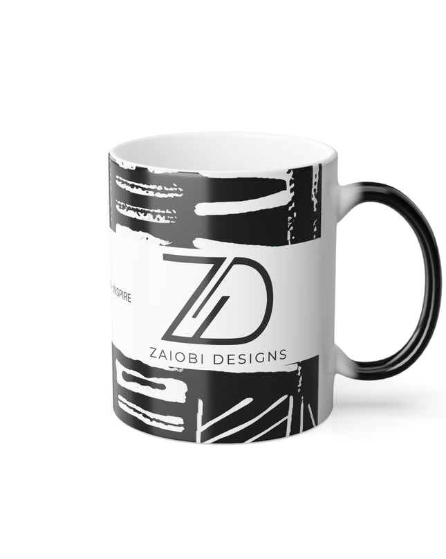 Zaiobi Reveal Mug | Color-Changing Ceramic Coffee Mug (11oz)