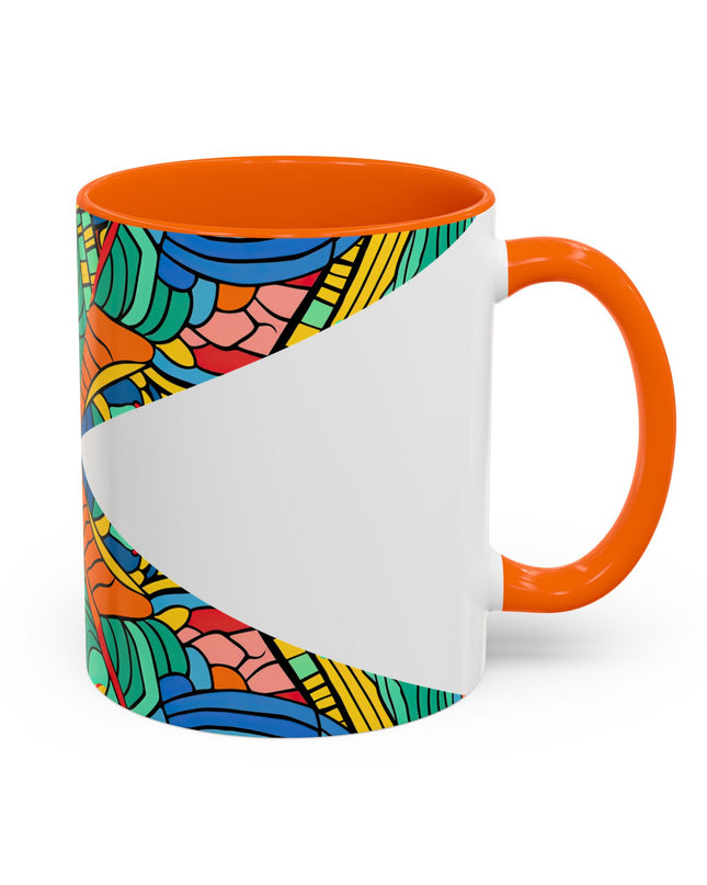 Ankara Inspired Accent Mug (11oz)