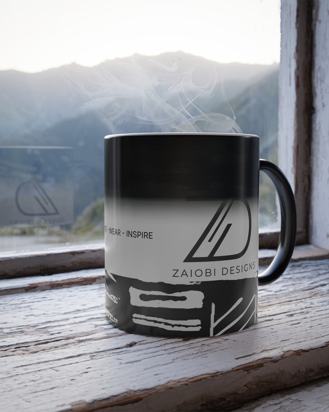 Zaiobi Reveal Mug | Color-Changing Ceramic Coffee Mug (11oz)