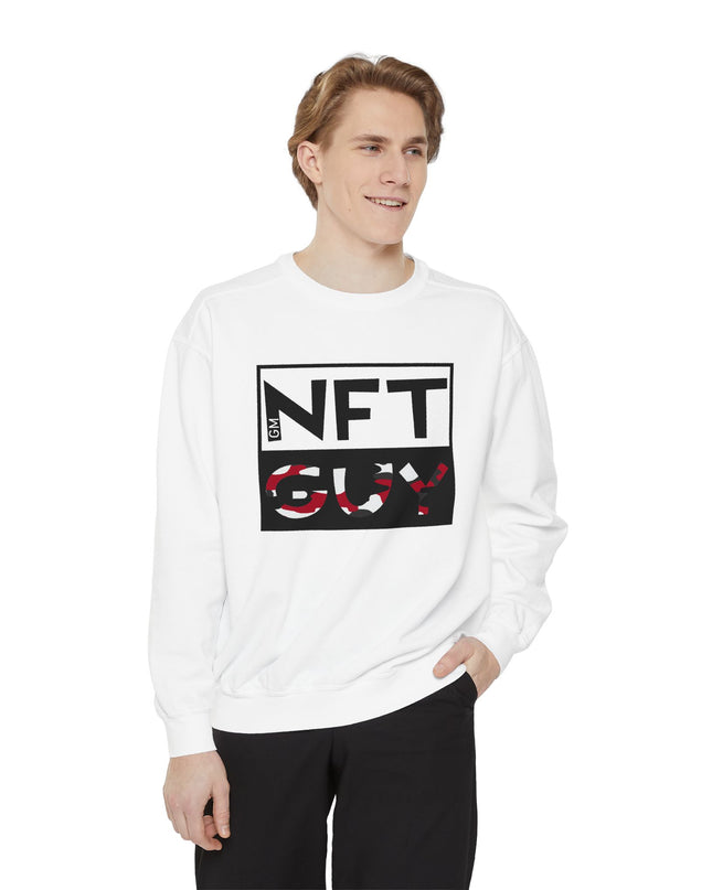 NFT GUY Garment-Dyed Sweatshirt