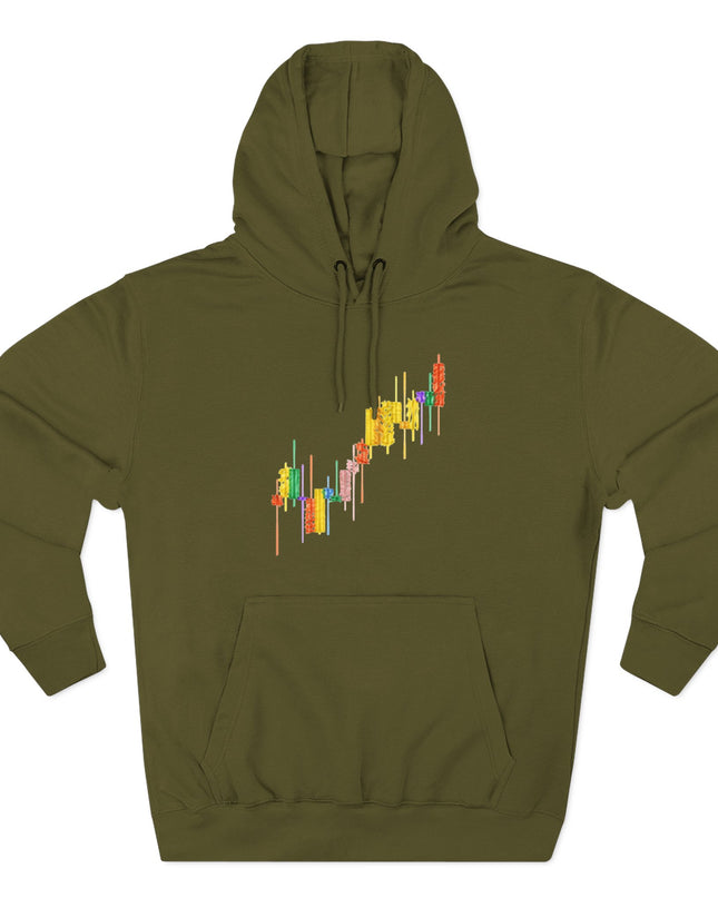 Crypto Candlestick Chart Hoodie