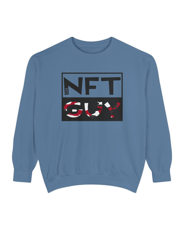 NFT GUY Garment-Dyed Sweatshirt
