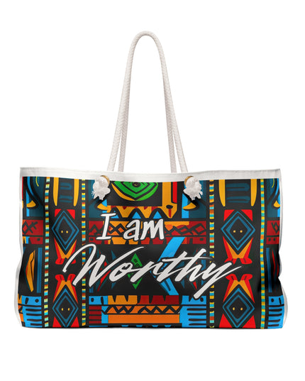 I Am Worthy Weekender Bag