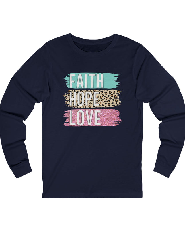 Faith Hope Love Long Sleeve Tee