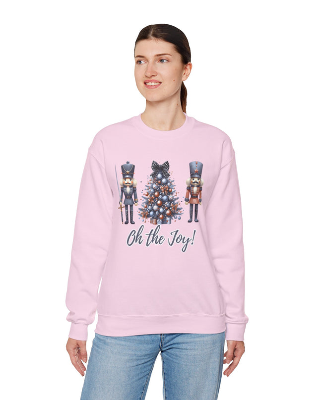Oh the Joy Nutcracker Christmas Crewneck