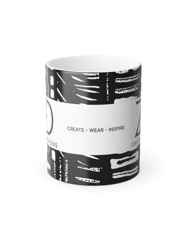 Zaiobi Reveal Mug | Color-Changing Ceramic Coffee Mug (11oz)