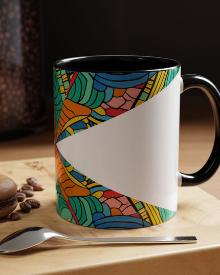 Ankara Inspired Accent Mug (11oz)