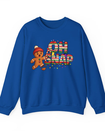 "Oh Snap" Gingerbread Christmas Sweatshirt