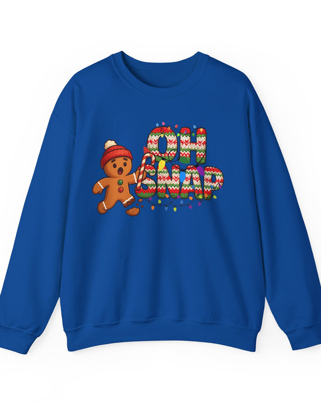"Oh Snap" Gingerbread Christmas Sweatshirt
