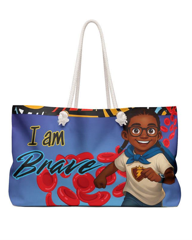Brave Like A Superhero Weekender Bag