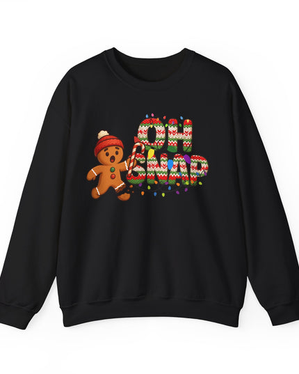 "Oh Snap" Gingerbread Christmas Sweatshirt