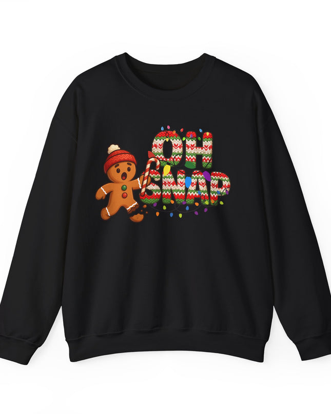 "Oh Snap" Gingerbread Christmas Sweatshirt