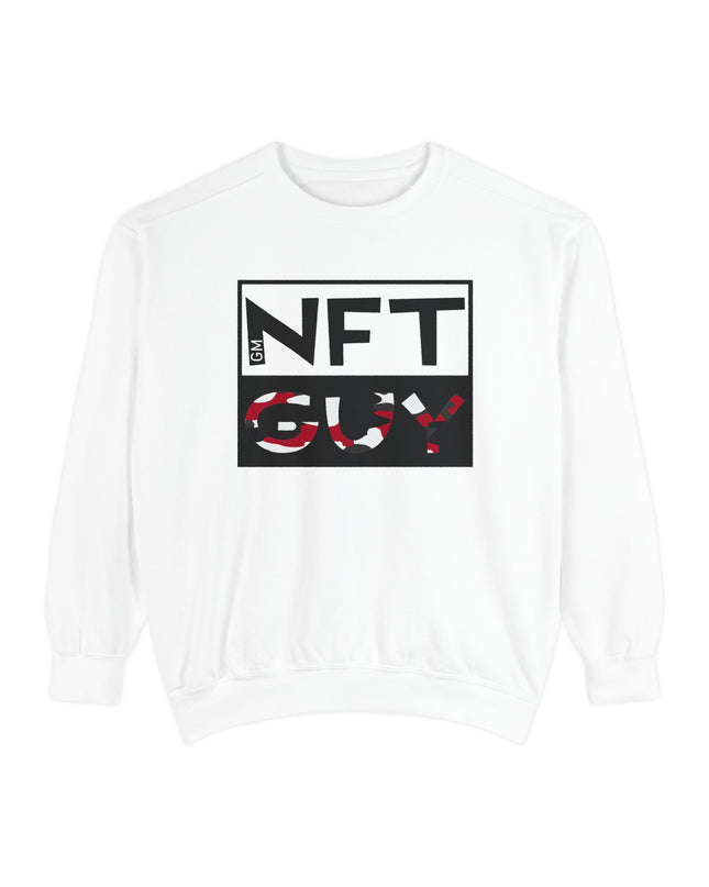 NFT GUY Garment-Dyed Sweatshirt