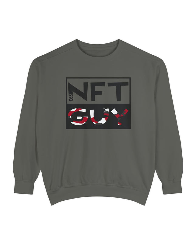 NFT GUY Garment-Dyed Sweatshirt