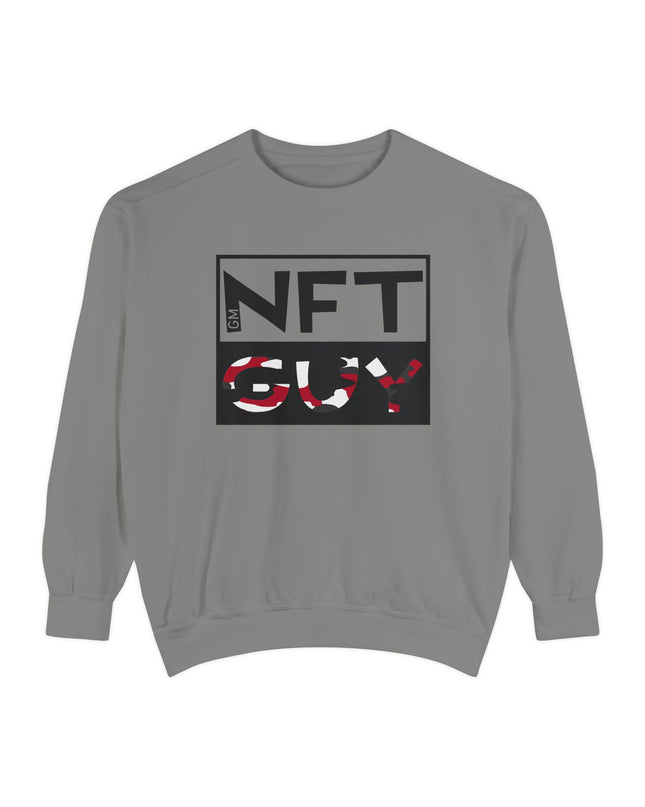NFT GUY Garment-Dyed Sweatshirt