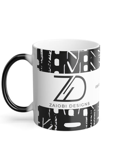 Zaiobi Reveal Mug | Color-Changing Ceramic Coffee Mug (11oz)