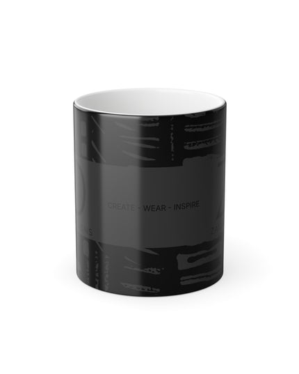 Zaiobi Reveal Mug | Color-Changing Ceramic Coffee Mug (11oz)
