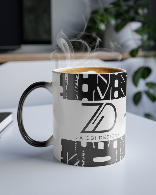 Zaiobi Reveal Mug | Color-Changing Ceramic Coffee Mug (11oz)