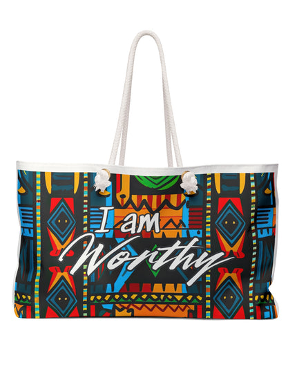 I Am Worthy Weekender Bag