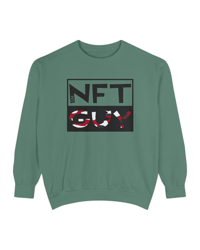 NFT GUY Garment-Dyed Sweatshirt