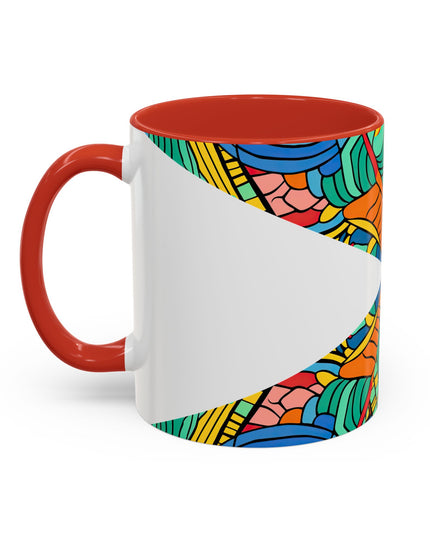 Ankara Inspired Accent Mug (11oz)