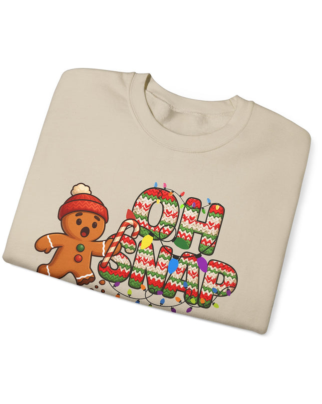 "Oh Snap" Gingerbread Christmas Sweatshirt
