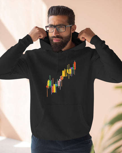Crypto Candlestick Chart Hoodie