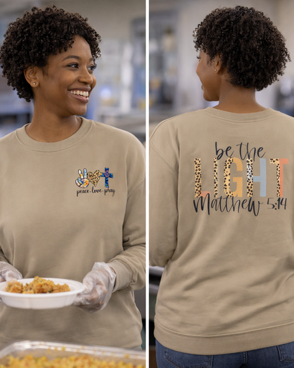 Be the Light Crewneck Sweatshirt | Matthew 5:14